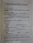 Procès Verbal d'Assemblée Générale constitutive comportant la liquidation